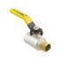 Кран шаровой Raftec YELLOW PN40 ЗВ 1/2