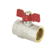 Кран кульовий Raftec RED PN40 ВВ 3/4" метелик CBB-02