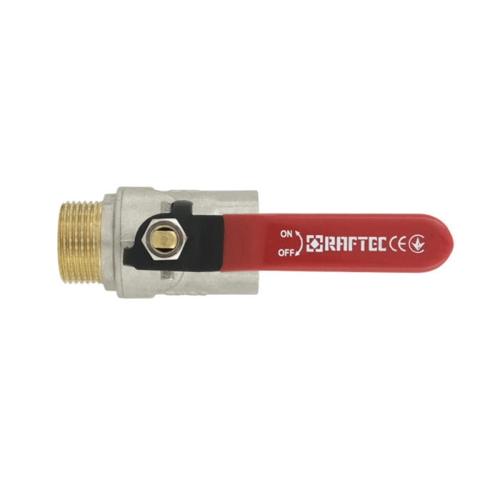 Кран шаровой Raftec RED PN40 PВ 3/4