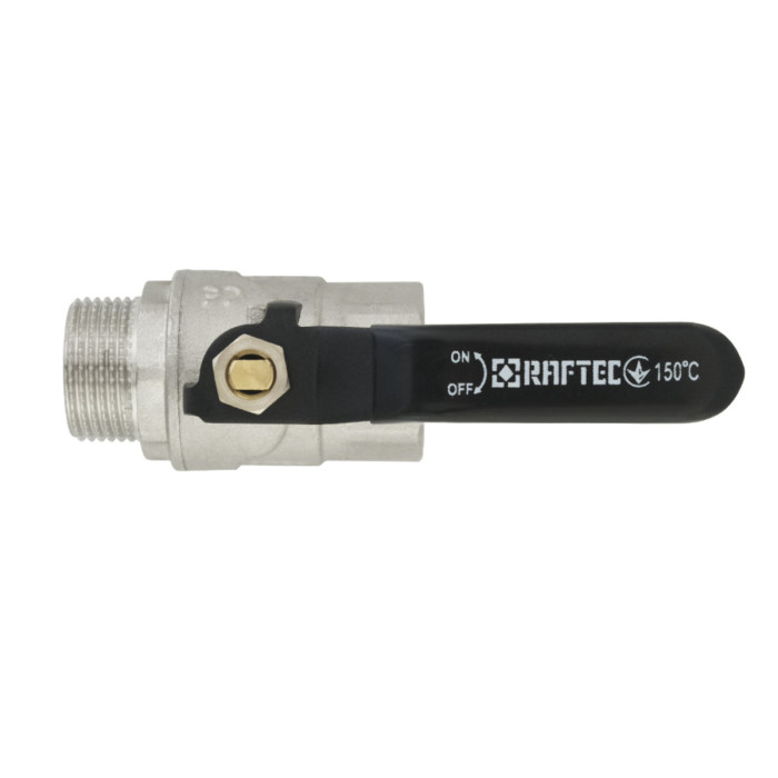 Кран кульовий Raftec BLACK PN20 ЗВ 3/4