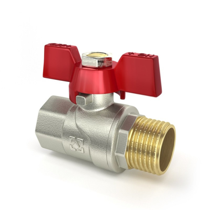 Кран кульовий Raftec RED PN40 ВВ 1/2
