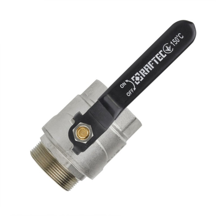 Кран кульовий Raftec BLACK PN40 ЗВ 2
