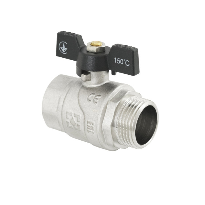 Кран шаровой Raftec BLACK PN40 ЗВ 1