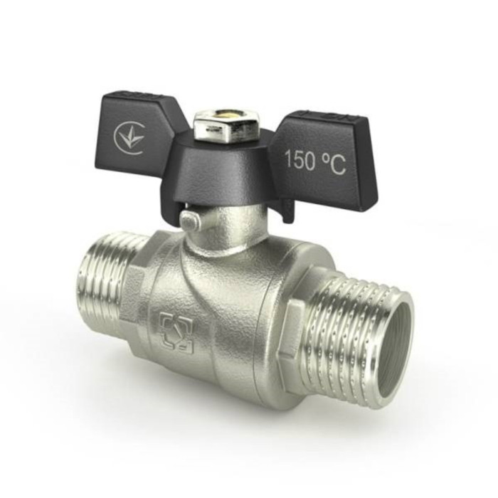 Кран шаровой Raftec BLACK DN20 ЗЗ 3/4