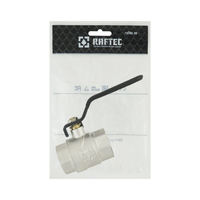 Кран шаровой Raftec BLACK PN40 ВВ 1