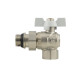 Кран угловой с американкой Raftec WHITE DN25 1