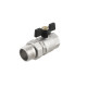 Кран кульовий з американкою Raftec BLACK PN20 ВЗ 1 1/4