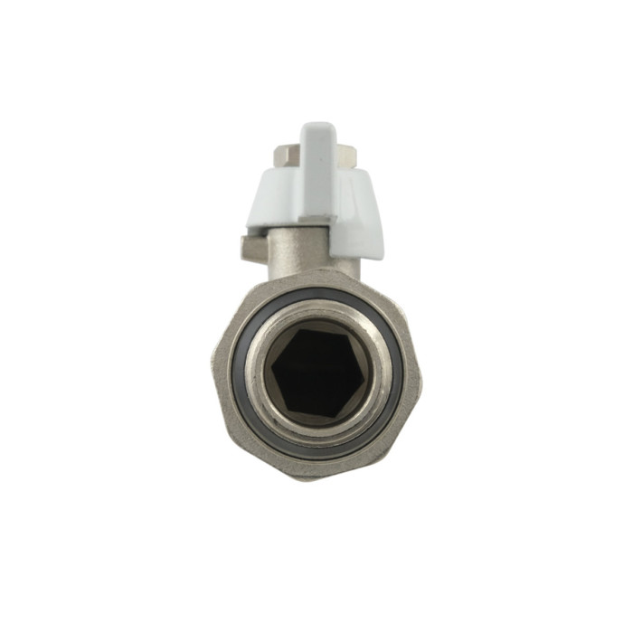 Кран кульовий з американкою Raftec WHITE DN15 1/2