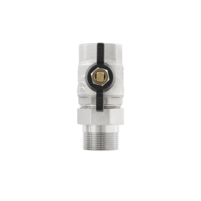 Кран кульовий з американкою Raftec BLACK PN20 ВЗ 1 1/4