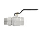 Кран кульовий з американкою Raftec BLACK PN20 ВН 1 1/2