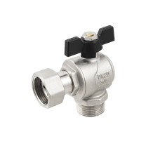 Кран кутовий з накидною гайкою Raftec PN40 ВН 3/4
