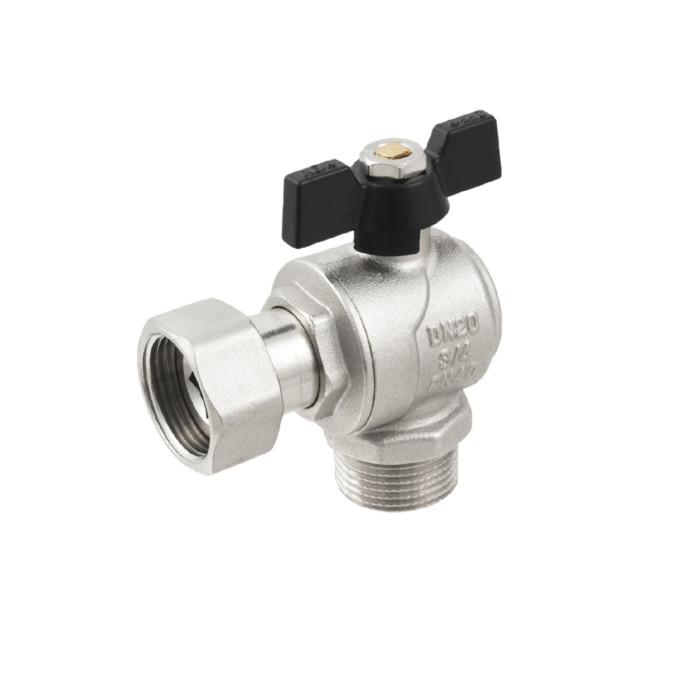 Кран кутовий з накидною гайкою Raftec PN40 ВН 3/4