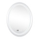 Зеркало Qtap Mideya (DC-F801) 600х800 с LED подсветкой Touch, с антизапотеванием, с часами, димером, рег. яркости QT2078F801W