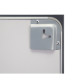 Зеркало Qtap Mideya (DC-F614) 1000х800 с LED подсветкой Touch, с антизапотеванием, с часами, димером, рег. яркости QT2078F614W