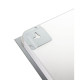 Зеркало Qtap Mideya (DC-F937) 600х800 с LED подсветкой Touch, с антизапотеванием, с часами, димером, рег. яркости QT2078F937W