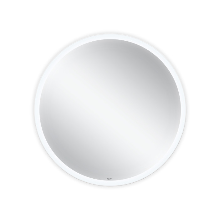 Зеркало Qtap Virgo R800 с LED-подсветкой кнопочный переключатель, QT1878250680W