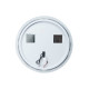 Зеркало Qtap Virgo R800 с LED-подсветкой кнопочный переключатель, QT1878250680W