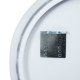 Зеркало Qtap Virgo R800 с LED-подсветкой кнопочный переключатель, QT1878250680W