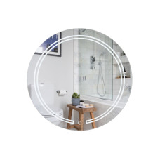 Зеркало Qtap Jay N R590 с LED-подсветкой Touch, димер, рег. яркости QT07782504W