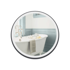 Зеркало Qtap Robin R600 с LED-подсветкой Touch, с антизапотеванием, с димером, рег. темп. цвета (3000-6500K) QT13786501B