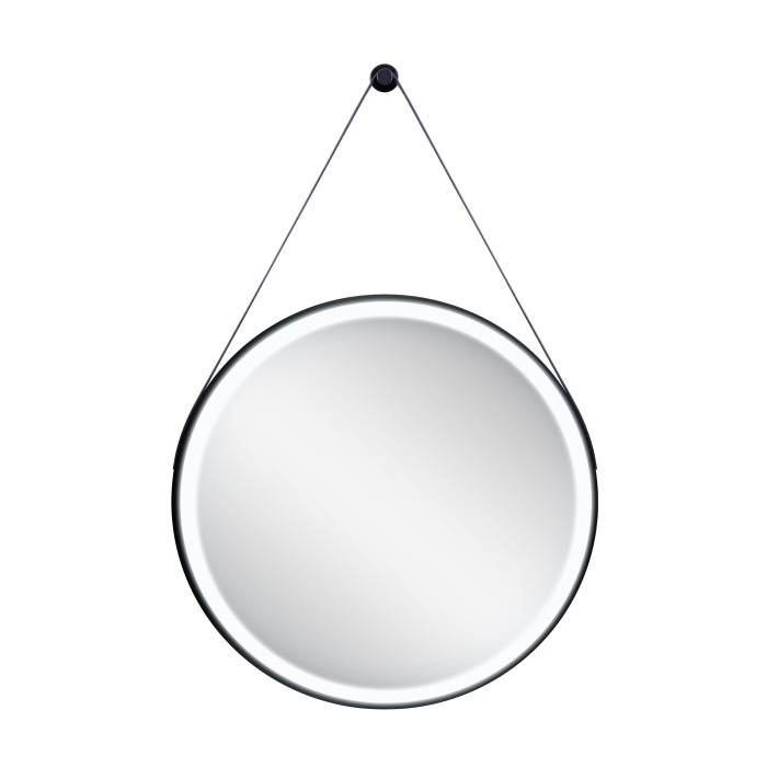 Зеркало Qtap Robin R600 с LED-подсветкой кнопочный переключатель, на ремне QT13786502B