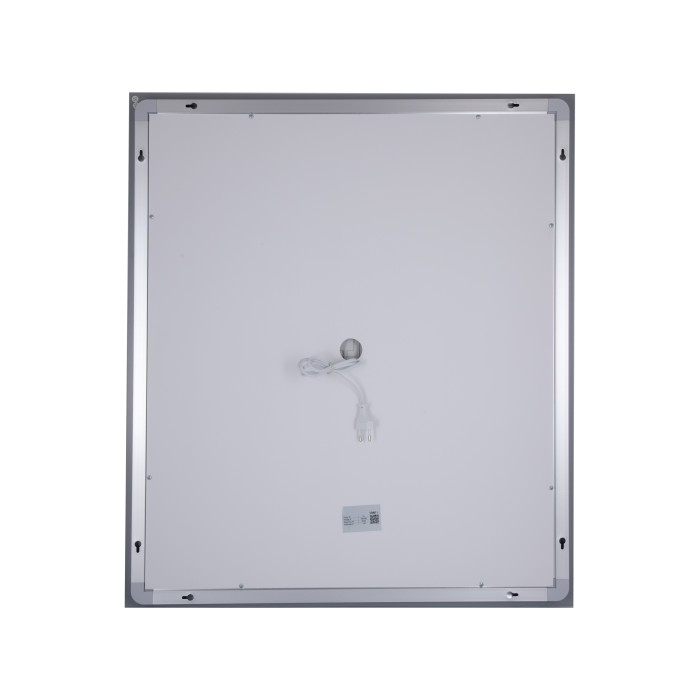 Дзеркало Lidz Kubis 700х800 з LED-підсвічуванням Touch, з антизапотіванням, з димером, рег. яскравості Reverse LD78LF9048070