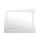 Зеркало Lidz Kubis 1000х800 с LED-подсветкой Touch, с антизапотеванием, с димером, рег. яркости LD78LF61410080