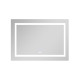 Дзеркало Lidz Kubis 800х600 з LED-підсвічуванням Touch, з антизапотіванням, з димером, рег. яскравості LD78LF9047400