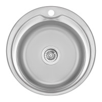 Кухонна мийка Lidz 510-D 0,8 мм Micro Decor (LIDZ510DEC)