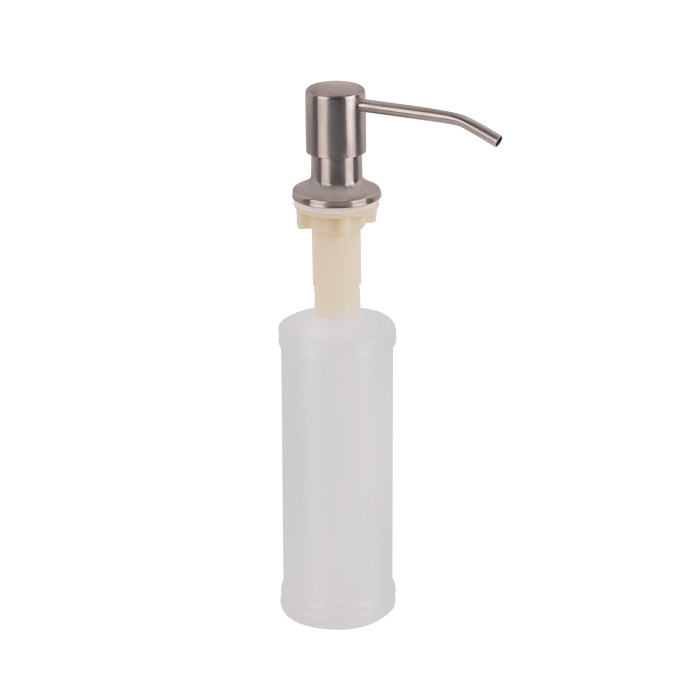 Мойка для кухни интегрированная Lidz Handmade H6050 (LDH6050BRU35371) Brushed Steel 3,0/0,8 мм