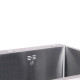 Мийка для кухні інтегрована Lidz Handmade H6050B (LDH6050BPVD43621) Brushed Black PVD 3,0/0,8 мм