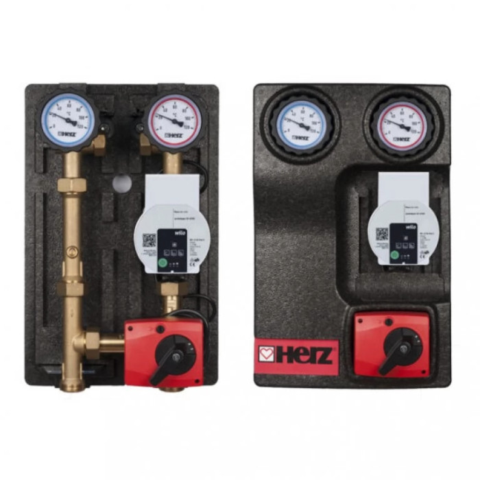 Насосна група PUMPFIX MIX з насосом Wilo PARA 25/6 SC 180зі змішувальним клапаном 1451149 Herz