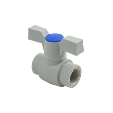Кран кульовий з пластиковим шаром PPR ASG 20мм 1417599174 (1417599174)