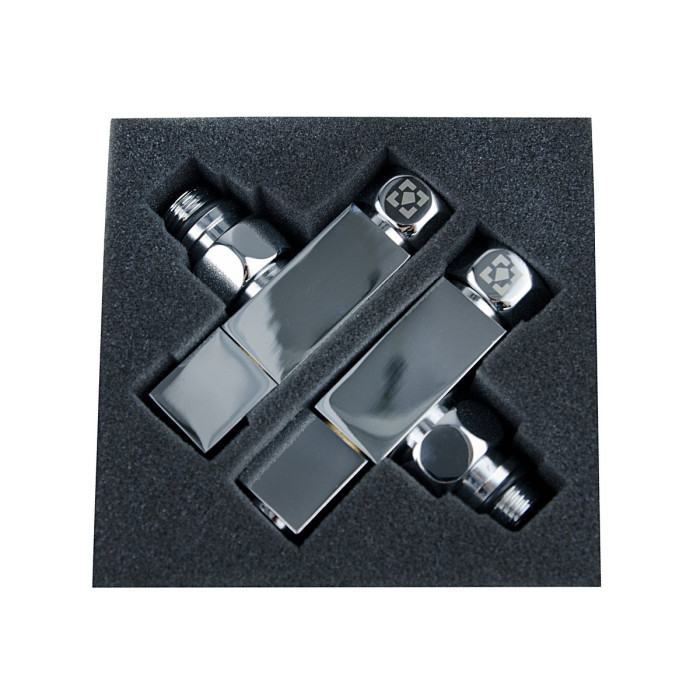 Кран вентильный угловой Raftec PN10 ЗВ 1/2