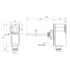 Термостат SD Plus погружной 1/2" SD348