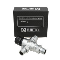 Триходовий змішувально-розподільний клапан Raftec 3/4