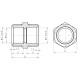 Муфта обтискна SD Forte 16х1/2