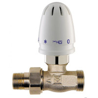 HERZ Регулятор-ограничитель температуры комплект прямой, MINI, 1/2