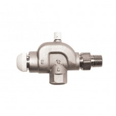 Термостатичний клапан HERZ-TS-E, кутовий спеціальний,з розповітрювачем,Rp 1/2 x R 1/2 1772821
