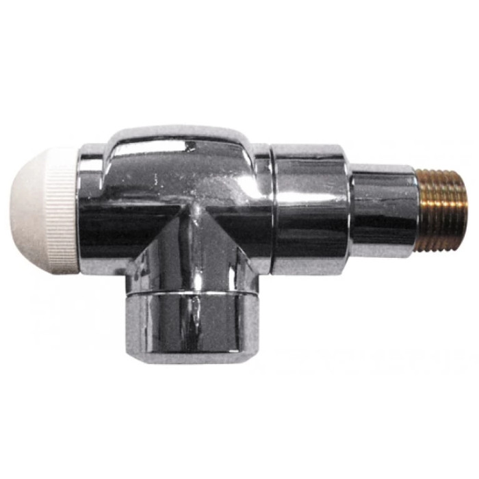Термостатический клапан HERZ-TS-90 DE LUXE, угловой специальный, Rp 1/2 x R 1/2, хром. 1792841