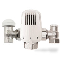 HERZ Комплект радіаторний термостатичний кутовий 1/2