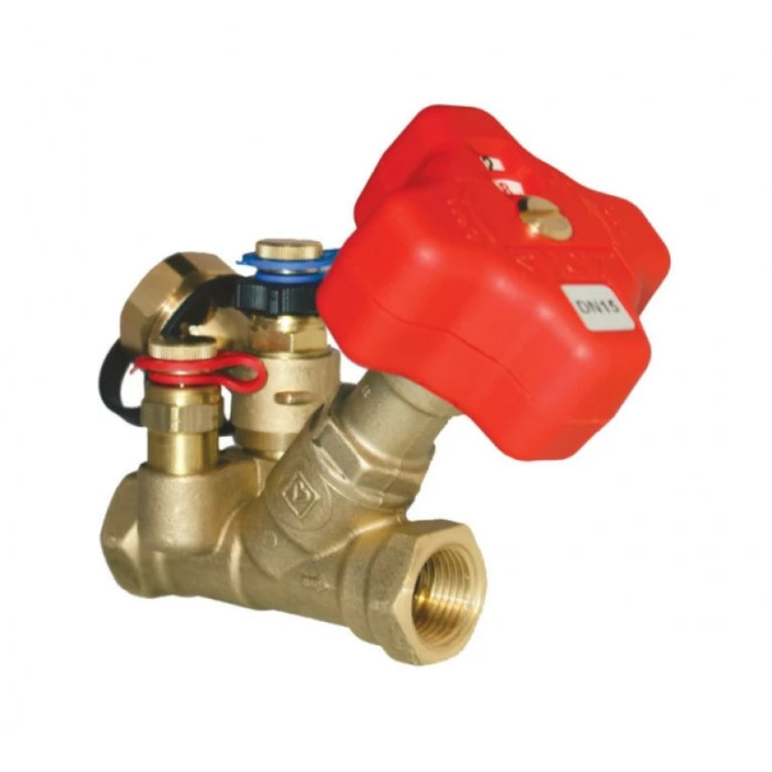 Балансовый клапан STRÖMAX 4017 ML с встроенной диафрагмой, измерительными штуцерами с возможностью подключения импульсной трубки DN - 40, Kvs, м³/ч - 18,50 1401735 Herz