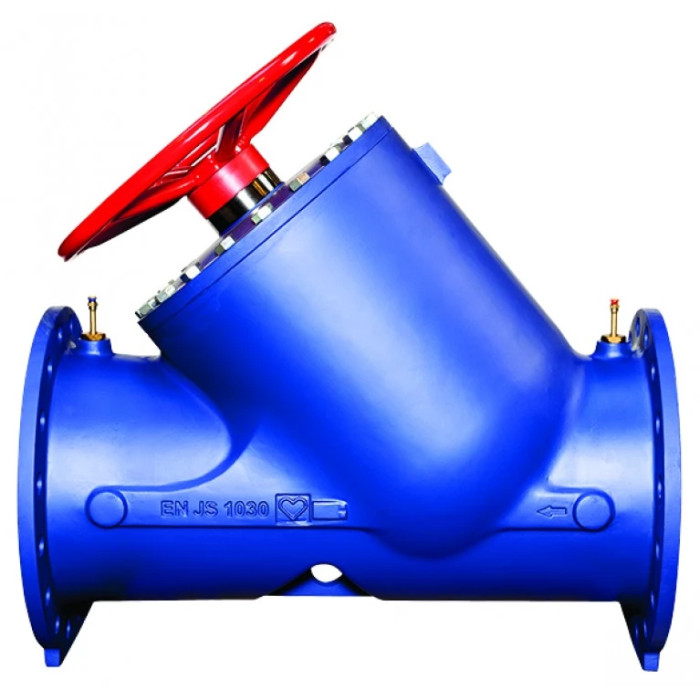 Балансовый клапан STRÖMAX 4218/4220 GF с измерительными штуцерами, DN 350…500 DN - 350, Kvs, м³/ч - 2917,6 1422089 Herz