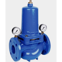 Регулятор тиску фланцевий DN80 PN16. Tmax 70 0С. Діапазон регулювання 1.5-6.0 бар D15S-80A Honeywell (Resideo Braukmann)