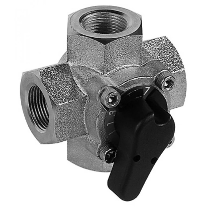 4-х ходовой вращающийся клапан DN20 Kvs 6.3 м3/ч V5442G1011 V5442G1011 Honeywell (Resideo Braukmann)