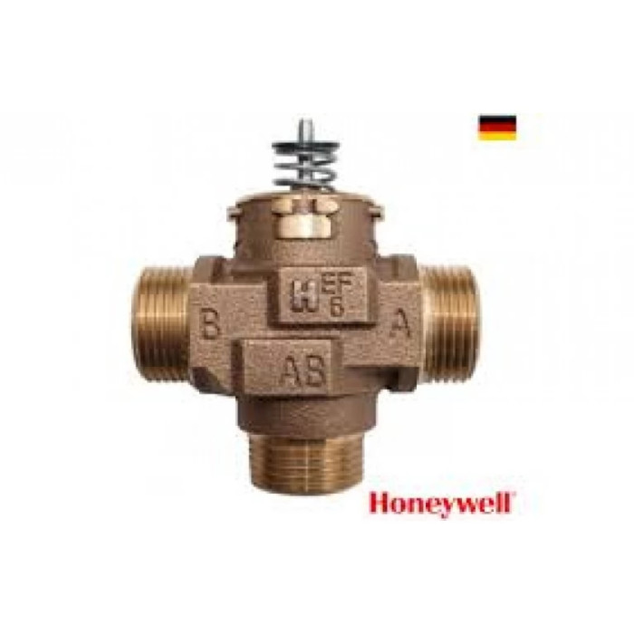 Зонний клапан серії VC 3-х ходовий клапан 3/4 Kv 6.9 м3/год, зовн. різьба, 20 бар VCZMG6000/U Honeywell (Resideo Braukmann)
