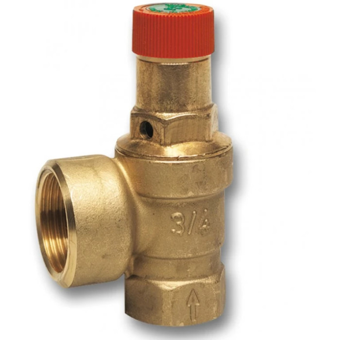 Предохранительный клапан DN20 PN16 Tmax 120 С 2.5 бар до 100 кВт SM120-3/4А SM120-3/4A Honeywell (Resideo Braukmann)