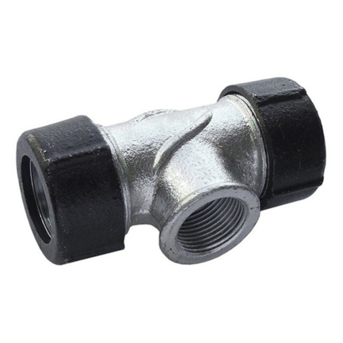 GEBO QUICK QT затискний трійник з різьбою DN32 40-42.9 x1 1/4