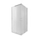 Душова кабіна Qtap Taurus CRM1099SC6 90х90 см, скло Clear 6 мм покриття CalcLess, без піддона, хром