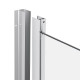 Душова кабіна Qtap Taurus CRM1099SC6 90х90 см, скло Clear 6 мм покриття CalcLess, без піддона, хром